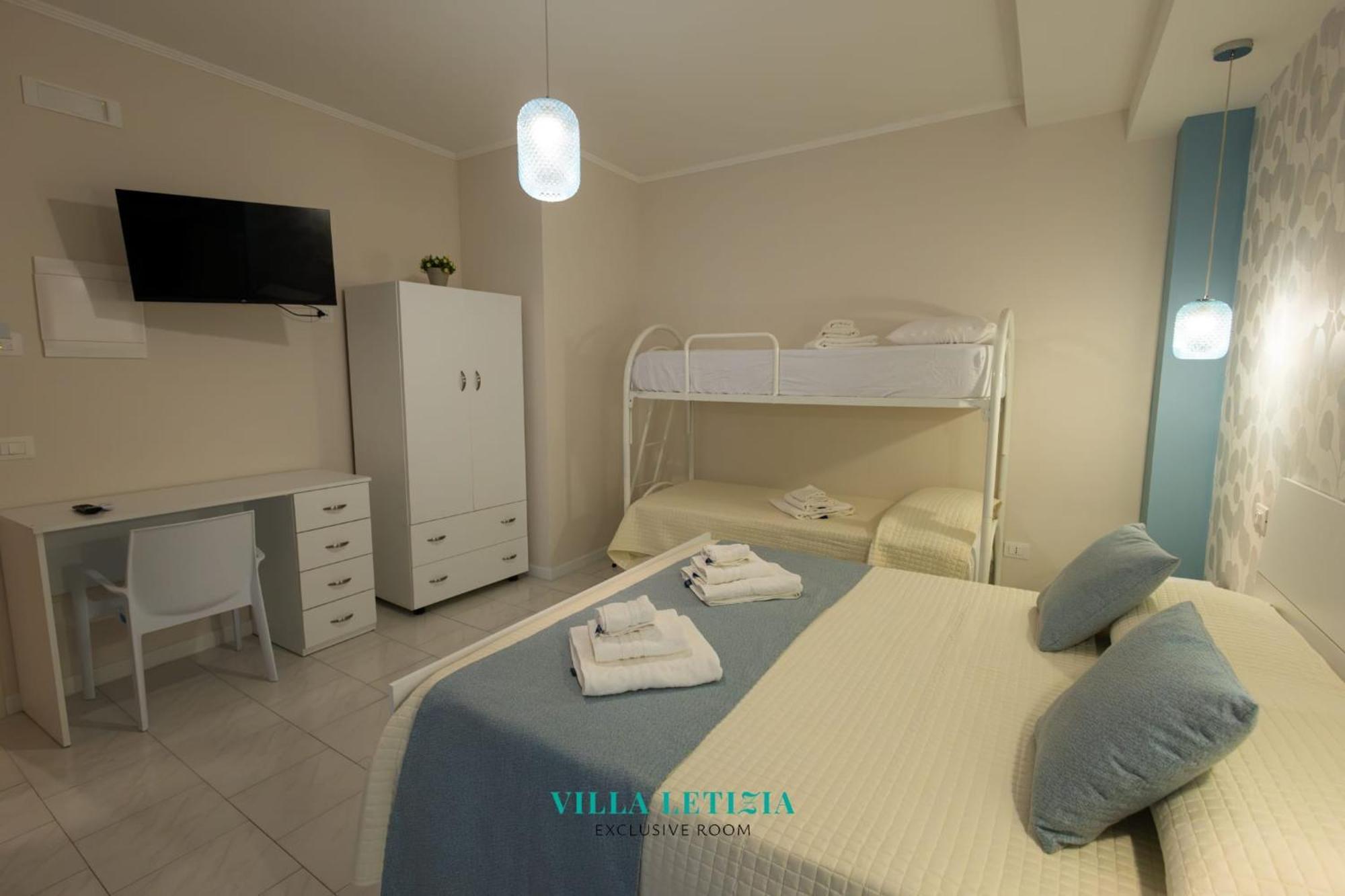 Villa Letizia - Sky Blu Pompei Room บอสโกเรอาเล ภายนอก รูปภาพ