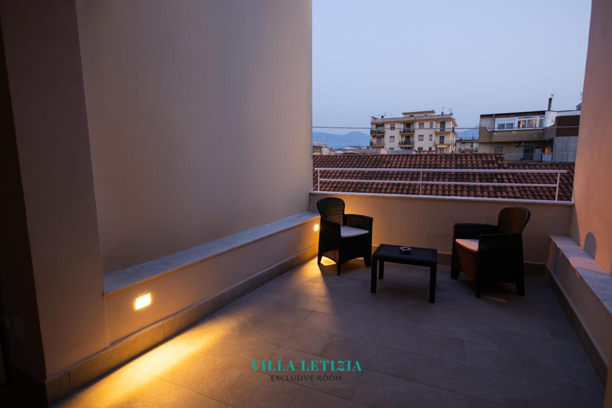 Villa Letizia - Sky Blu Pompei Room บอสโกเรอาเล ภายนอก รูปภาพ